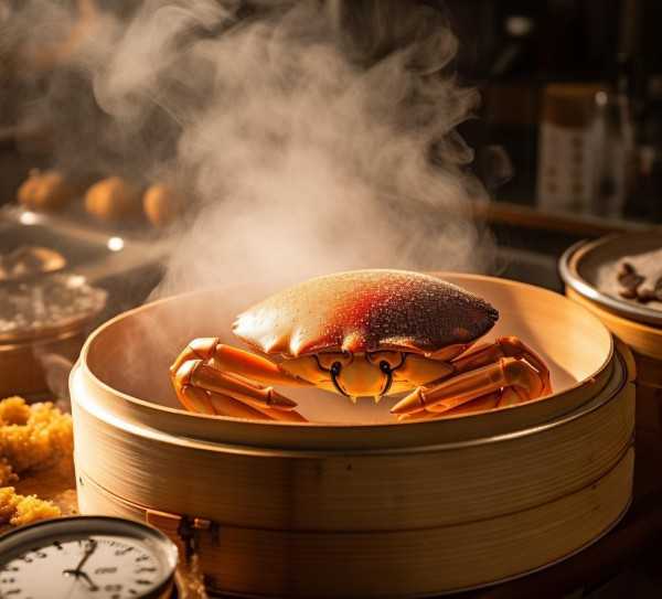 大闸蟹蒸煮秘籍，火候掌控，鲜美尽享
