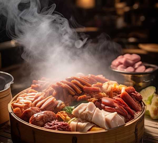 腊味合蒸，揭秘传统美食的渊源与诱人魅力,腊味合蒸，探寻这独具特色的广东传统美食的由来与魅力,佳肴,第1张