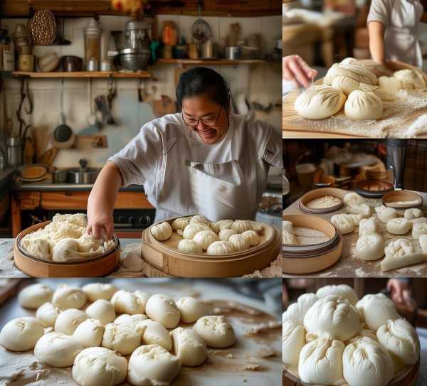 新手入门，家常馒头制作指南,家常美味，从零开始，教你如何做完美馒头,技巧,美食,馒头,第1张