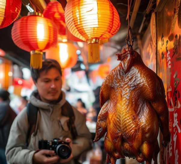 甜皮鸭，揭秘中华美食瑰宝的秘密,探寻美食之源，甜皮鸭——探寻我国特色美食的瑰宝,美食,佳肴,风味,第1张