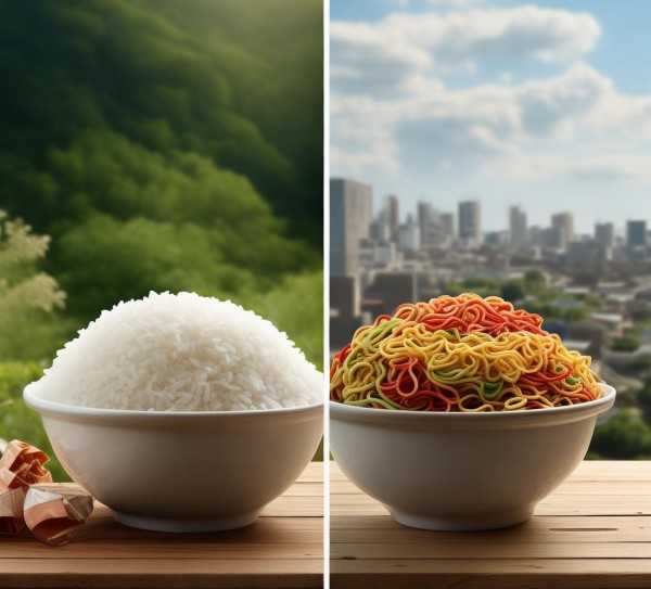 主食选择，米饭与面食，谁更容易引发体重增长？