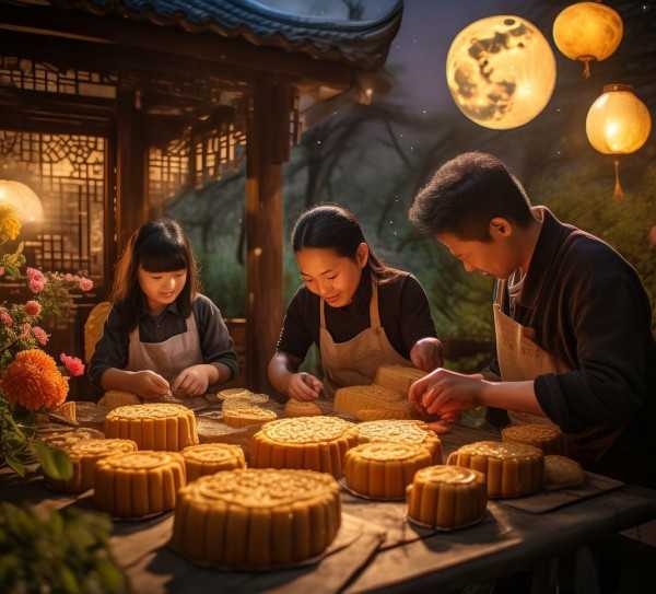 中秋月饼DIY，品味传统，传承美食文化之美,中秋佳节，亲手做月饼，传承传统美食文化,美食,第1张
