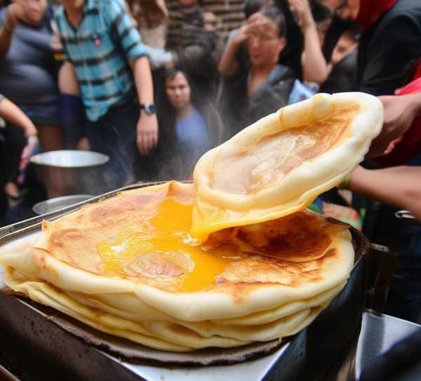 揭秘鸡蛋灌饼，探寻其独特风味的小吃起源之谜