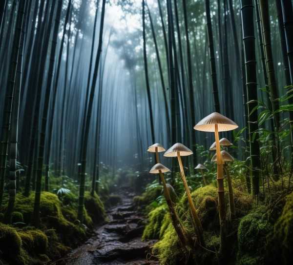 竹荪的神秘生长地揭秘，探寻竹荪的家园之谜