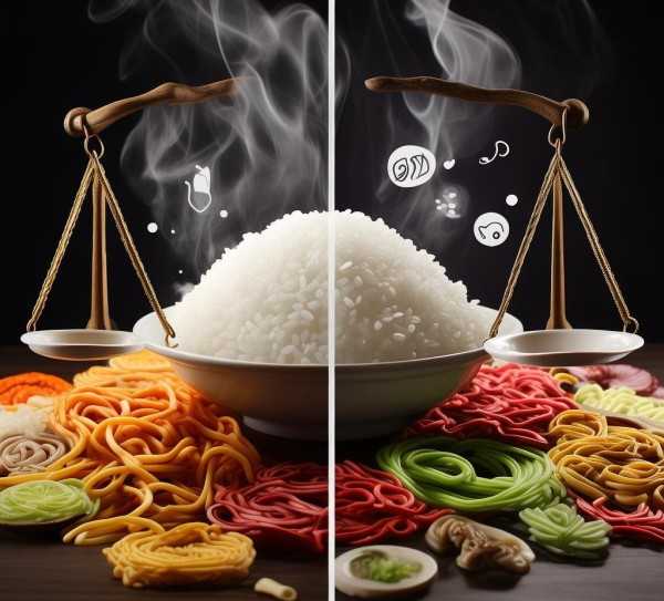 面食与米饭，谁更易引发体重增长之谜？