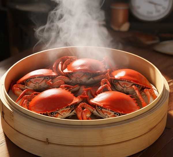 蒸螃蟹的最佳火候与熟透时间揭秘