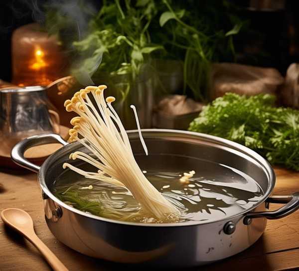 金针菇烹饪时间揭秘，美味煮制指南