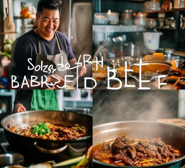 家庭版卤牛肉，香气扑鼻的烹饪秘籍,家常卤牛肉教程，掌握这些技巧，轻松做出香气四溢的美味佳肴,美食,技巧,佳肴,第1张