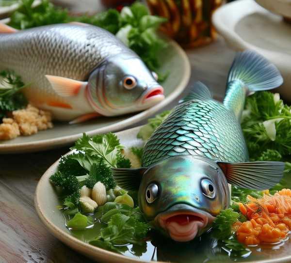 鮰鱼VS清江鱼，谁是美食王者之争？,鮰鱼与清江鱼，一场美食的较量，究竟哪个更胜一筹？,美食,营养,第1张